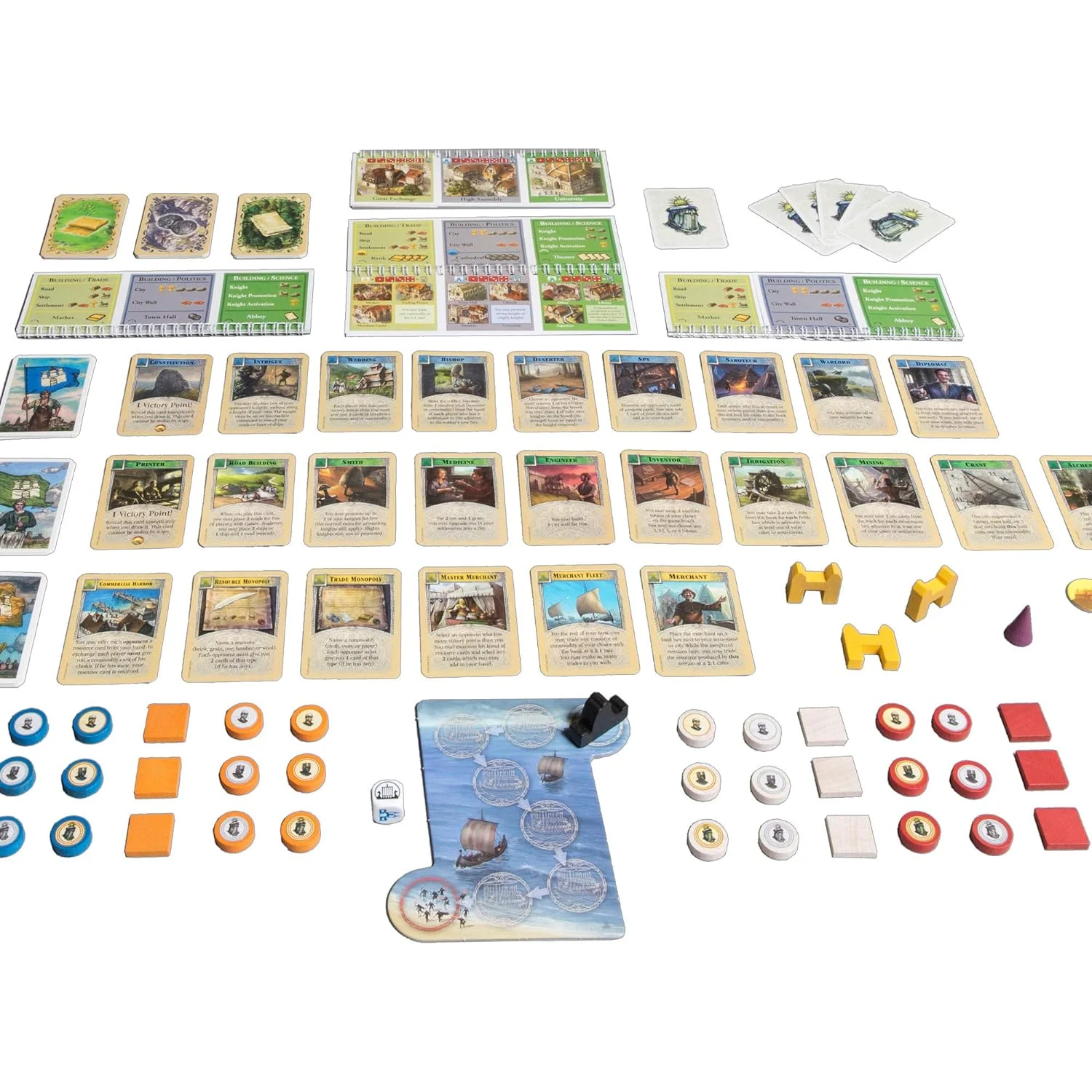 Catan: Cities & Knights Expansion | Strategy & City Building | 3–4 Players | Ages 12+ | 90–120 Min - Image 8