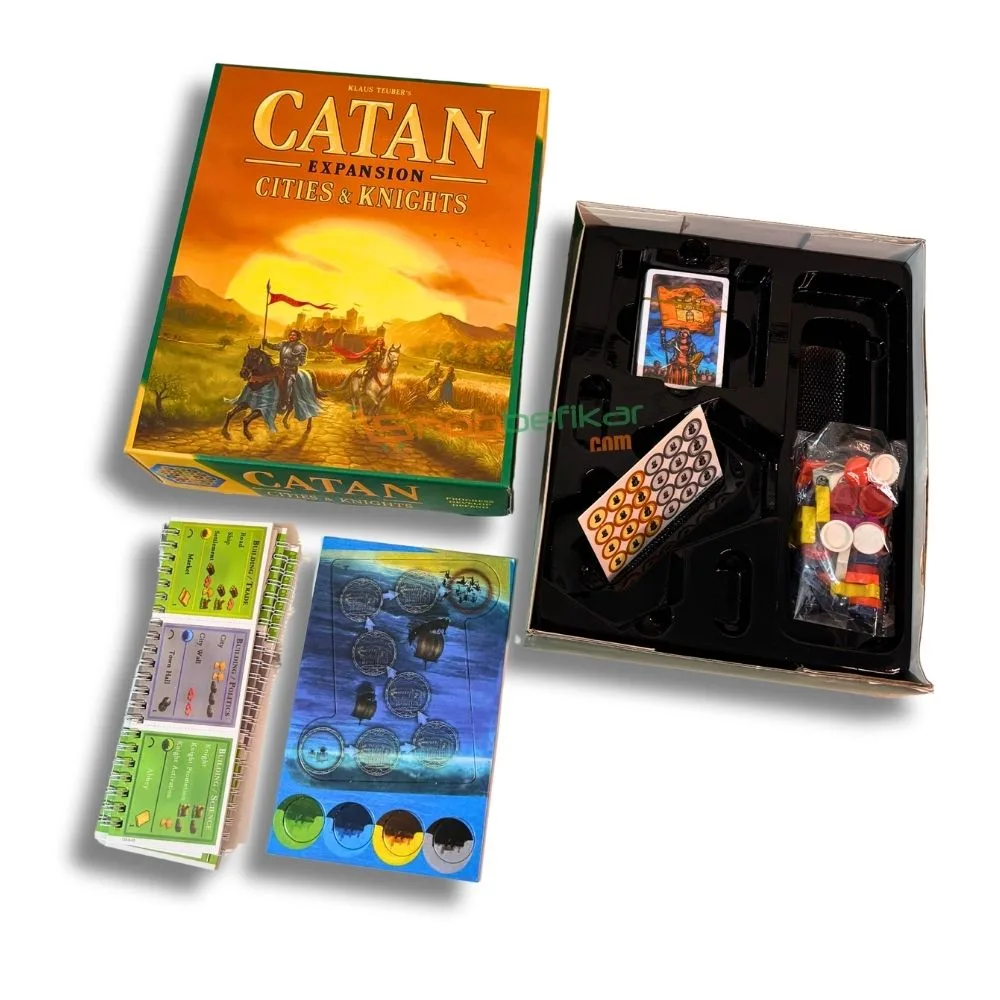 Catan: Cities & Knights Expansion | Strategy & City Building | 3–4 Players | Ages 12+ | 90–120 Min - Image 4