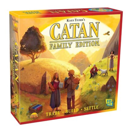 Catan Family Edition Board Game | Ages 10+, 3-4 Players | Shopbefikar