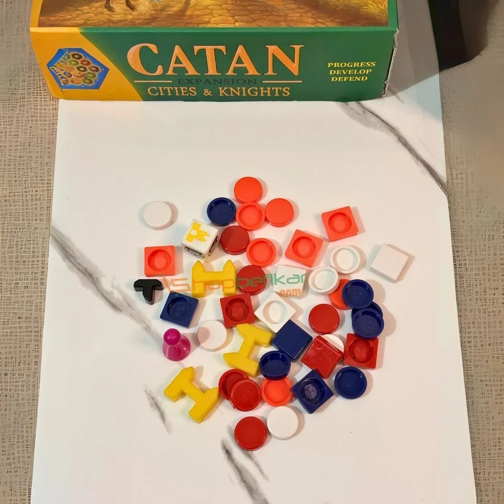 Catan: Cities & Knights Expansion | Strategy & City Building | 3–4 Players | Ages 12+ | 90–120 Min - Image 5