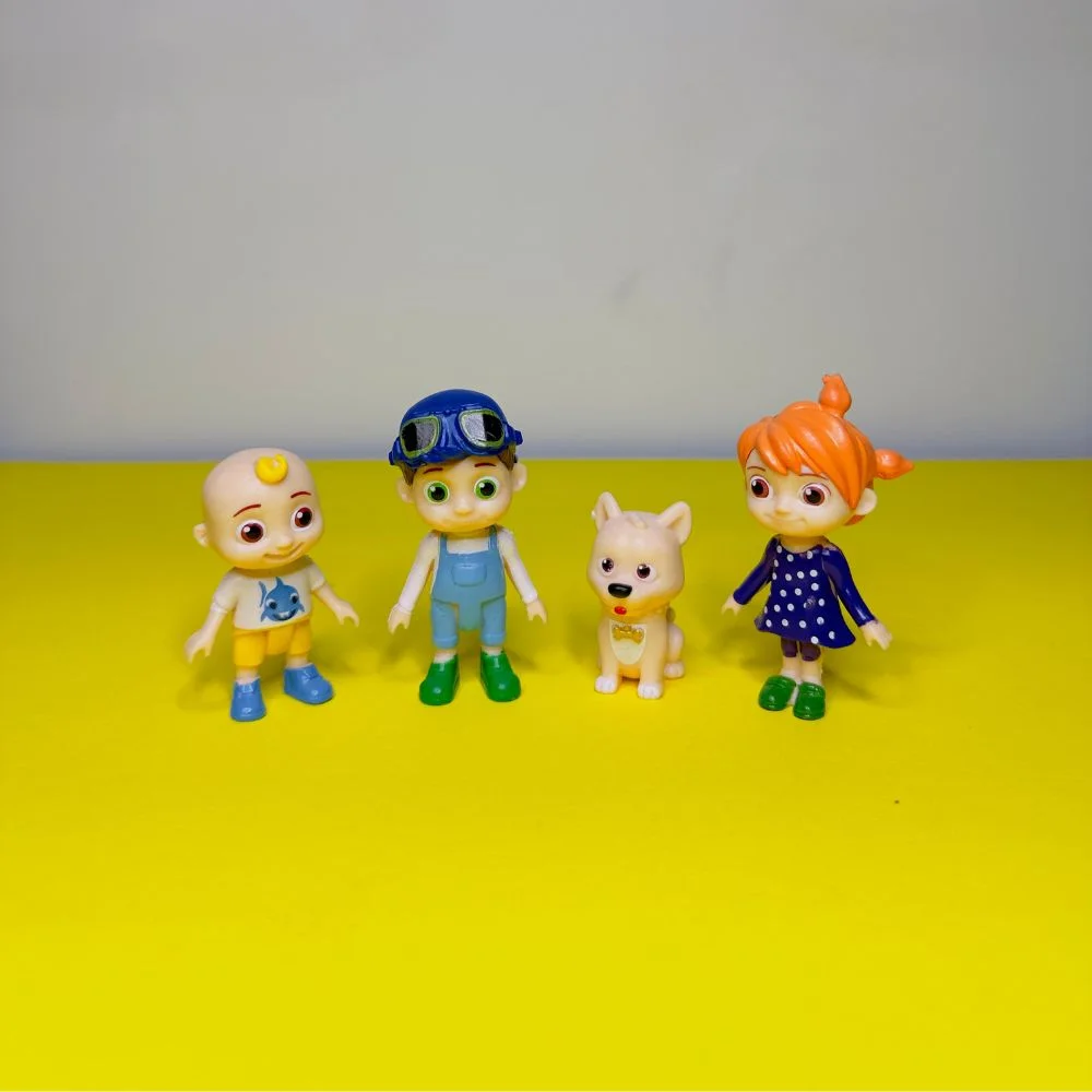 CoComelon JJ & Friends Figures 4 pc Set (3 Inch) - Image 3