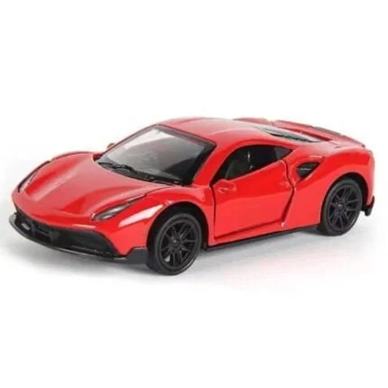 Shopbefikar 1:43 Diecast Ferrari Model (Open Doors, Push Back, Detailed Supercar)