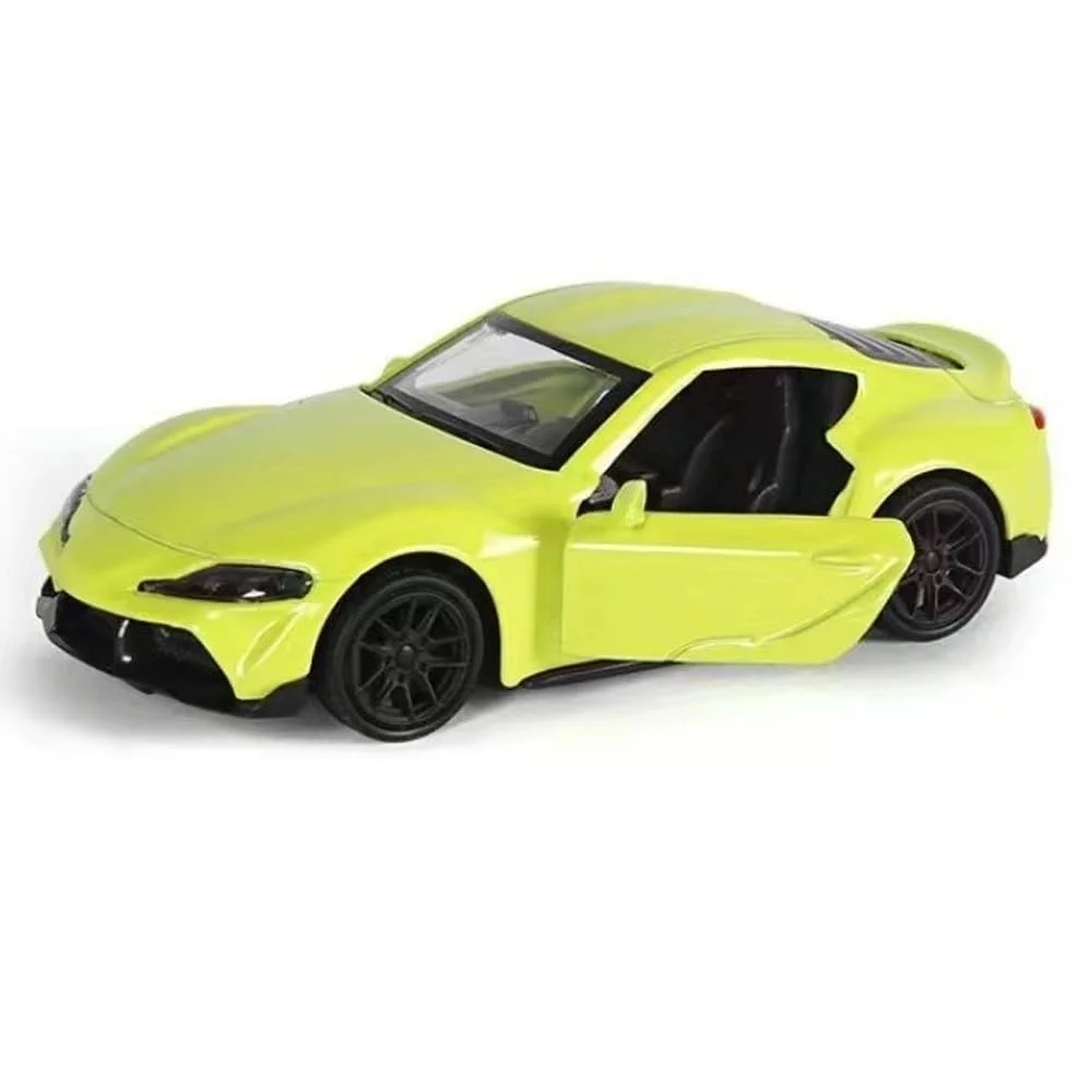 Shopbefikar 1:43 Diecast Toyota Supra: Open Doors, Push Back, Detailed