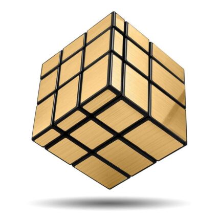Brain Teaser Alert! Shopbefikar's Golden 3x3 Mirror Cube - Challenge Yourself