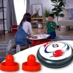 Shopbefikar Air Hockey Game | Battery Powered Kids Hockey Game | Indoor Play