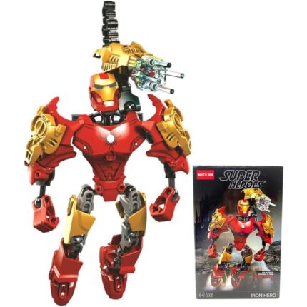 Iron Man Building Blocks | Build Your Own Armored Avenger (Age 6+) | Shopbefikar