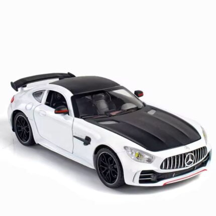 Mercedes-Benz AMG GTR 1:24 Die-Cast Car with Lights, Sounds & Opening Doors