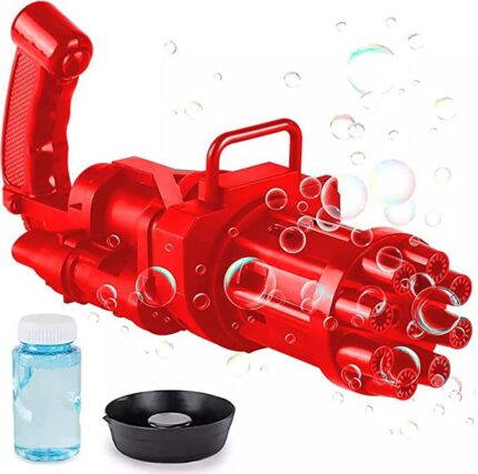 Shopbefikar - 8-Hole Bubble Gun (Electric) | Fun Birthday Return Gift!
