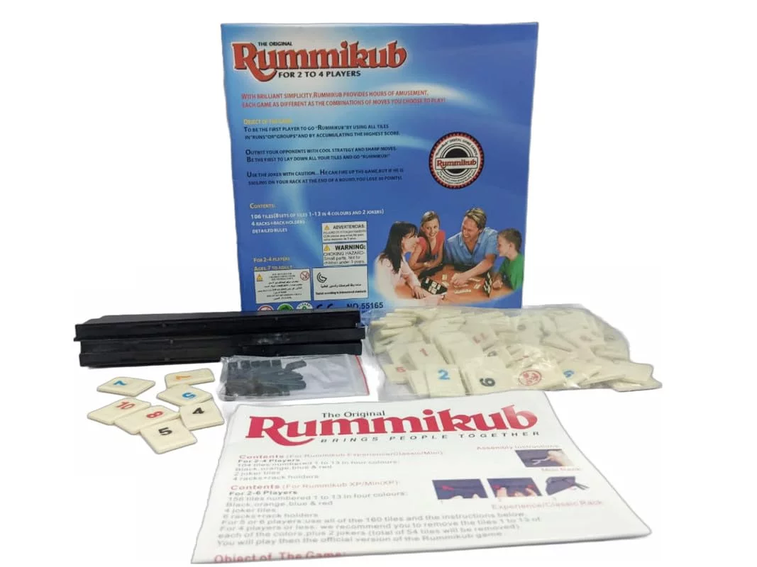 mini rummikub board game1 Mini Rummikub : Classic Rummy Fun (Age 7+) - Image 4