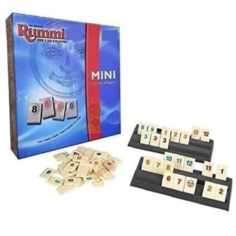 mini rummikub game (2) Mini Rummy: The Classic Tile-Matching Game for Families & Travel (Shopbefikar)
