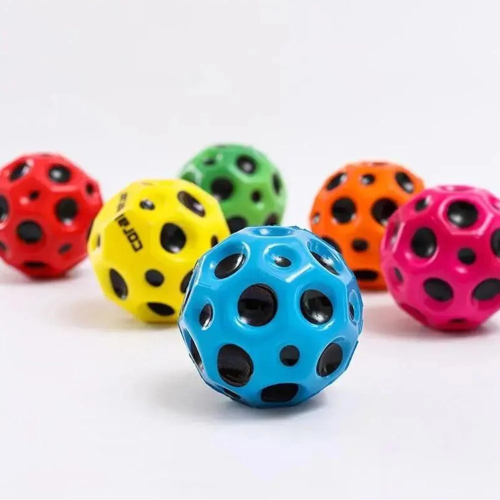 Crazy Bounce Moon Balls – Super High Bouncy Balls Up to 30ft (2-Pack, Multicolor) - Image 2