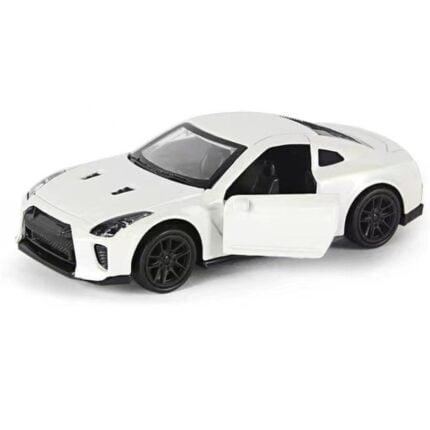 Shop Now for Shopbefikar's 1:43 Diecast Nissan GTR! Openable Doors, Push Back Action & Realistic Details. Perfect Gift for Car Lovers & Collectors!
