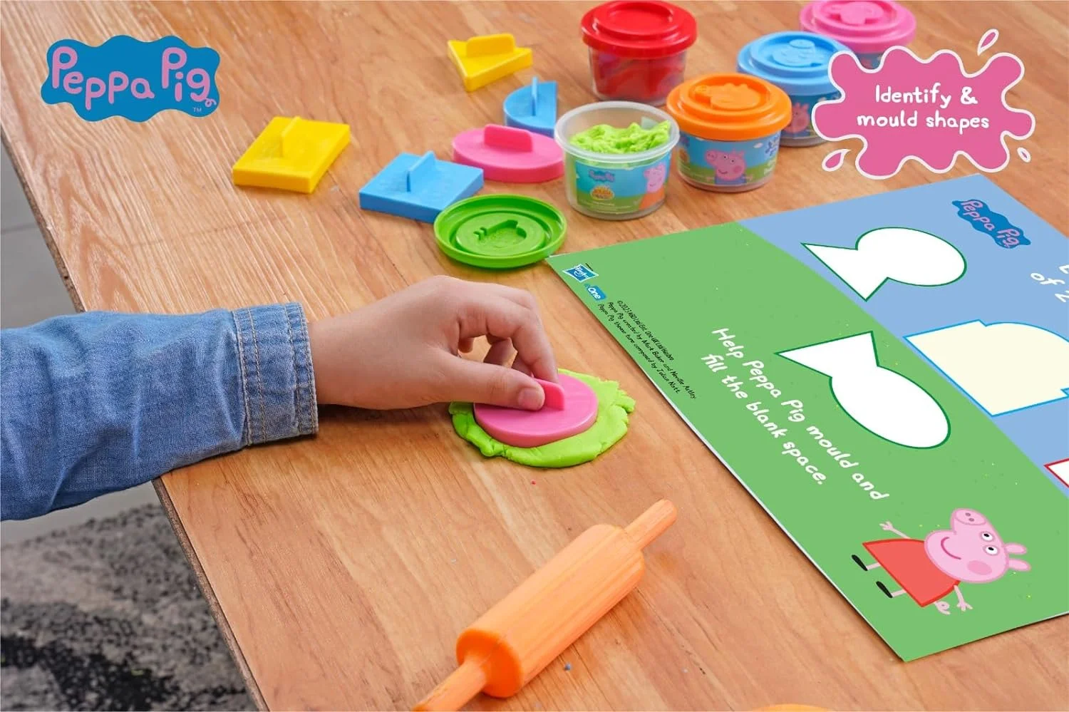 peppa pig clay big size2 Match & Mould Fun! Peppa Pig Dough Set (6 Tubs) - Image 7