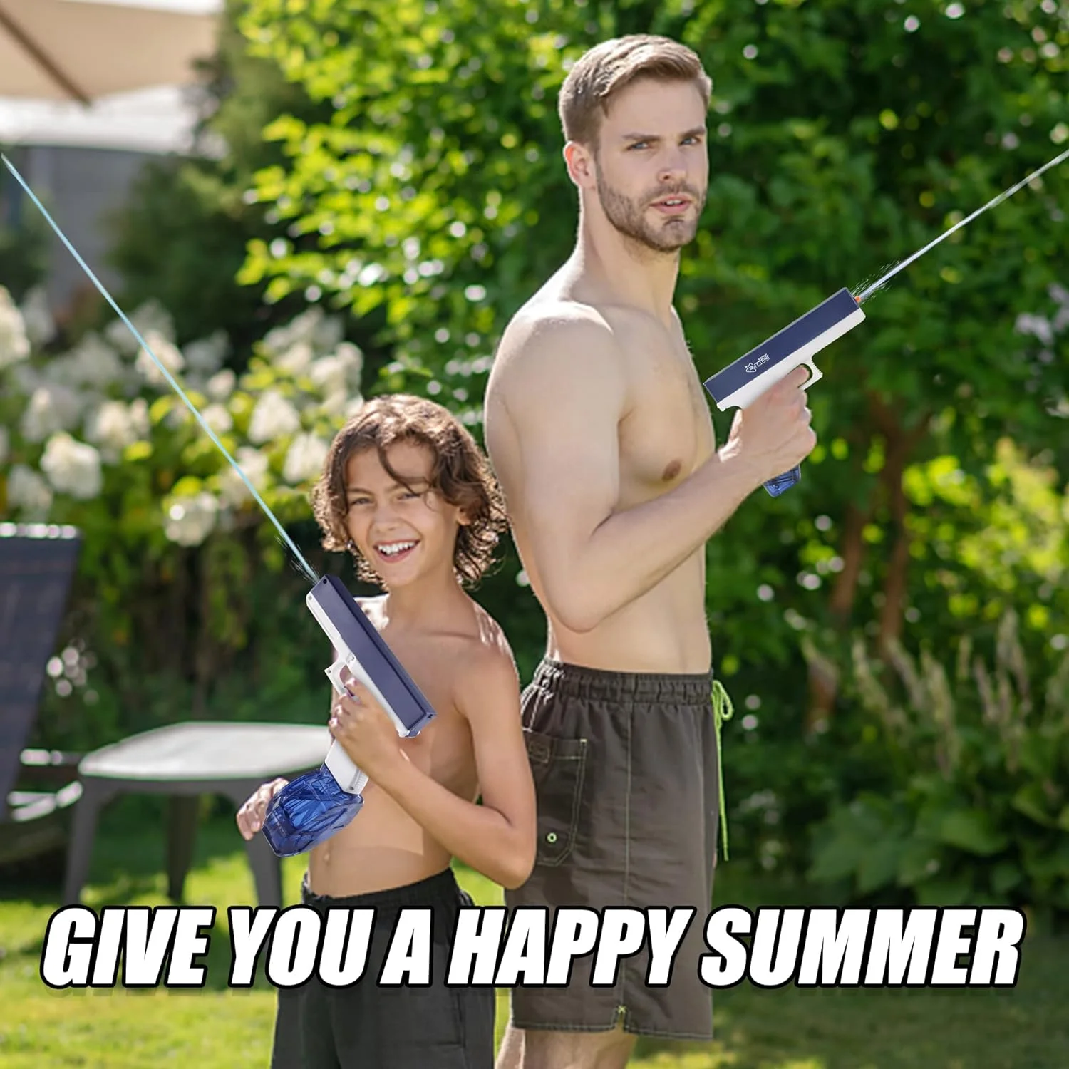 Electric Water Gun: Dual Tanks, Up to 32 Ft Range - Image 5