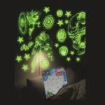 Shopbefikar - Avengers Glow Stickers (Kids) | 150pcs Glow-in-the-Dark Decals (Green)