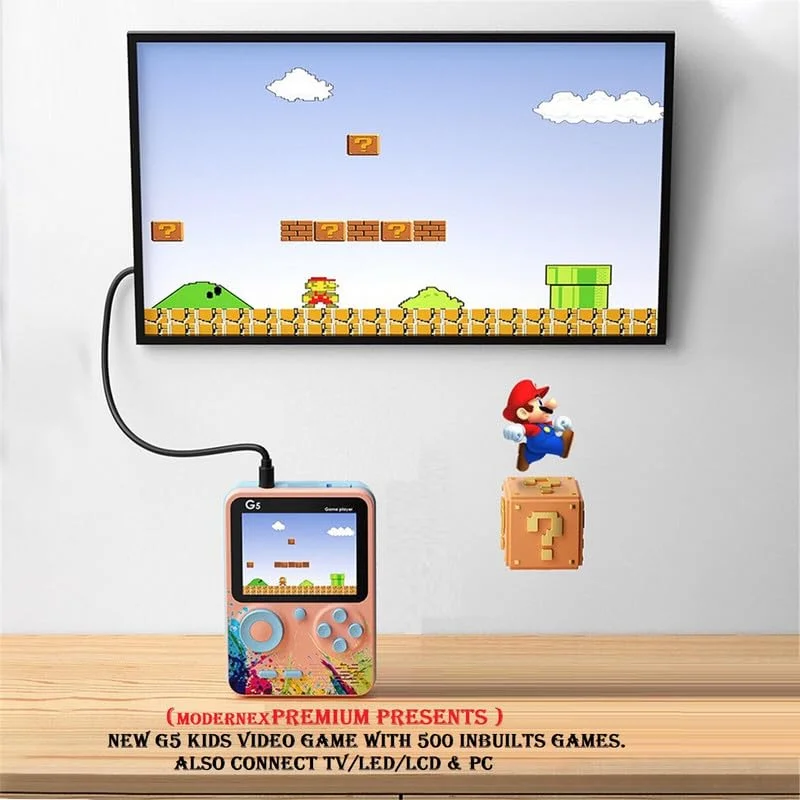 500 in 1 Video Game Console - Handheld & TV Play (New edition) - Image 2