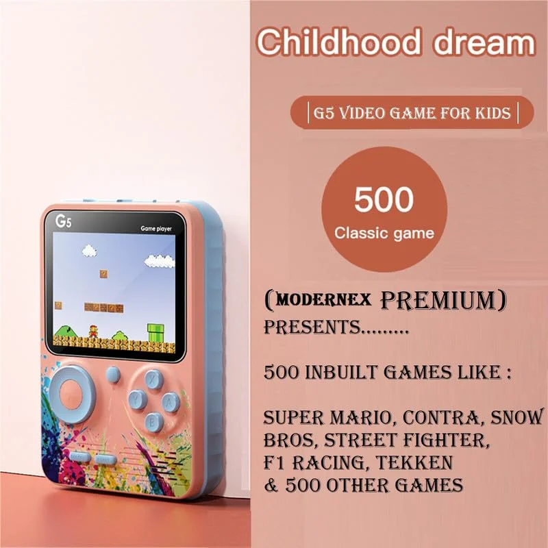 500 in 1 Video Game Console - Handheld & TV Play (New edition) - Image 6