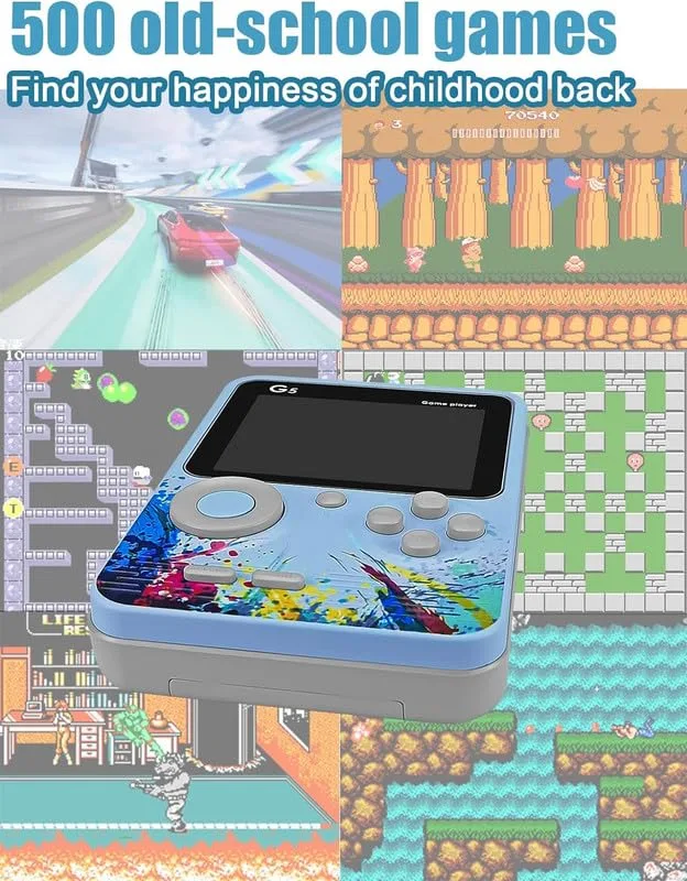 500 in 1 Video Game Console - Handheld & TV Play (New edition) - Image 5