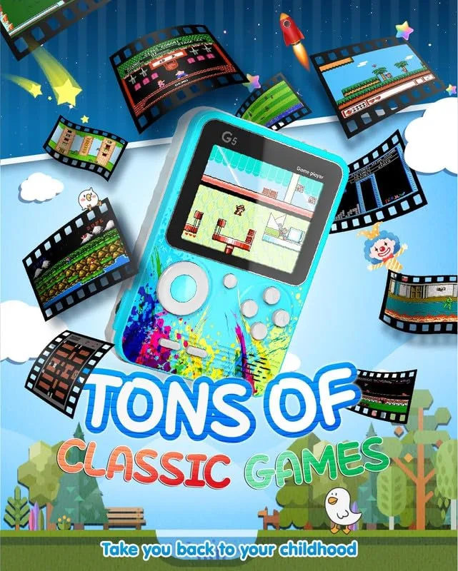 500 in 1 Video Game Console - Handheld & TV Play (New edition) - Image 7