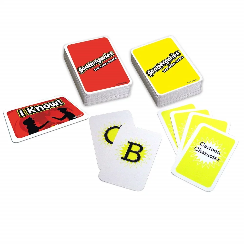 Scattergories: The Card Game | Fast Thinking Word Game | 2–6 Players | Age 12+ - Image 2