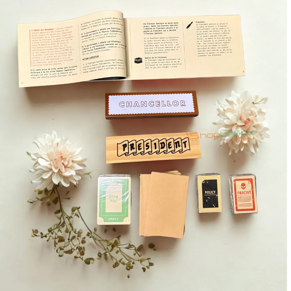 Secret Hitler Party Game: Social Deduction, Politics, Betrayal (Ages 14+) - Image 4