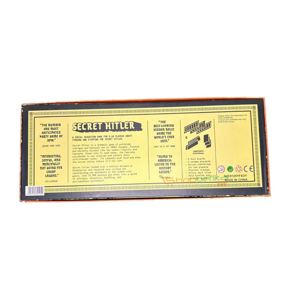 Secret Hitler Party Game: Social Deduction, Politics, Betrayal (Ages 14+) - Image 3