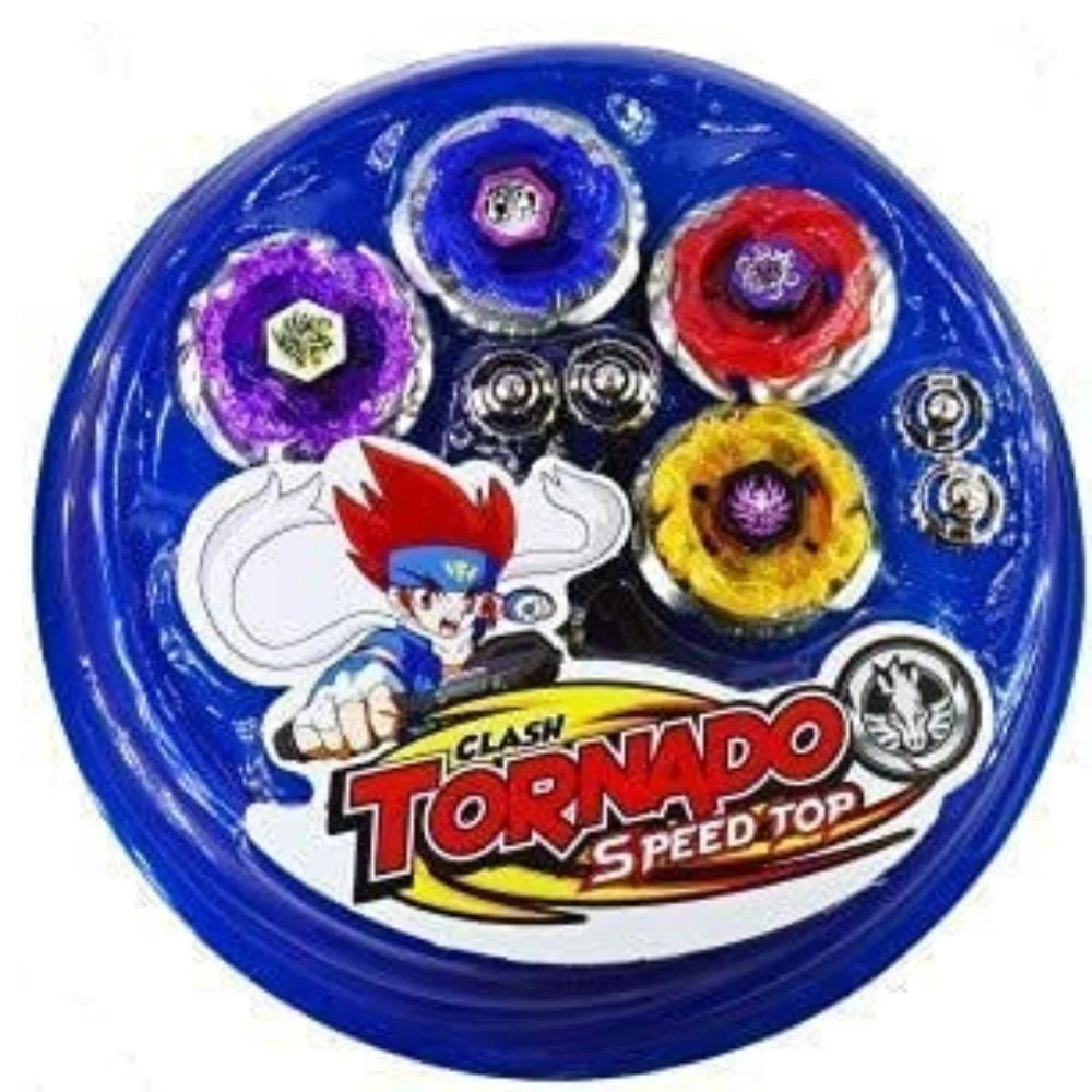 Beyblade Battle Set - Stadium, 4 Beys, 2 Launchers (Multicolor) - Image 9