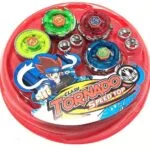 Beyblade Battle Set - Stadium, 4 Beys, 2 Launchers (Multicolor)