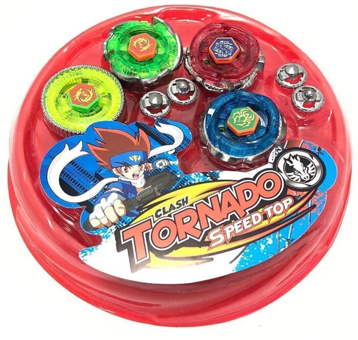 Shopbefikar Beyblade Set: Unleash Epic Tornado Clash Battles!