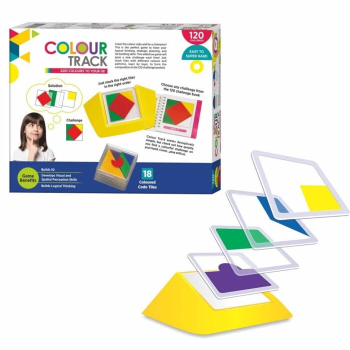 Toymate 120 Challenges Colour Track: Award-Winning Fun for Kids (Shopbefikar)