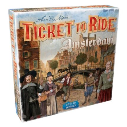 Ticket to Ride Amsterdam: Fun Family Board Game | Shopbefikar