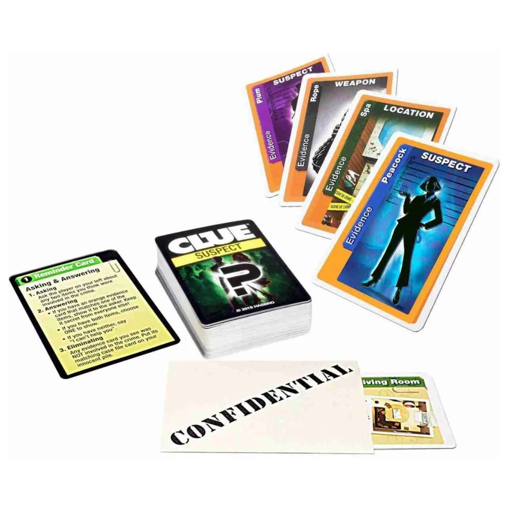 Cluedo Suspect | Quick Mystery Solving Card Game | 2–6 Players | Age 8+ - Image 3