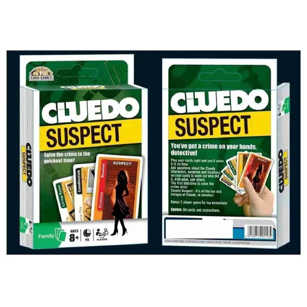 Cluedo Suspect | Quick Mystery Solving Card Game | 2–6 Players | Age 8+ - Image 2