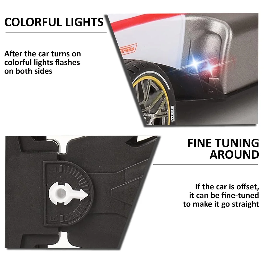 High-Speed F1 RC Car for Kids 5+ | Smoke & Lights! - Image 6