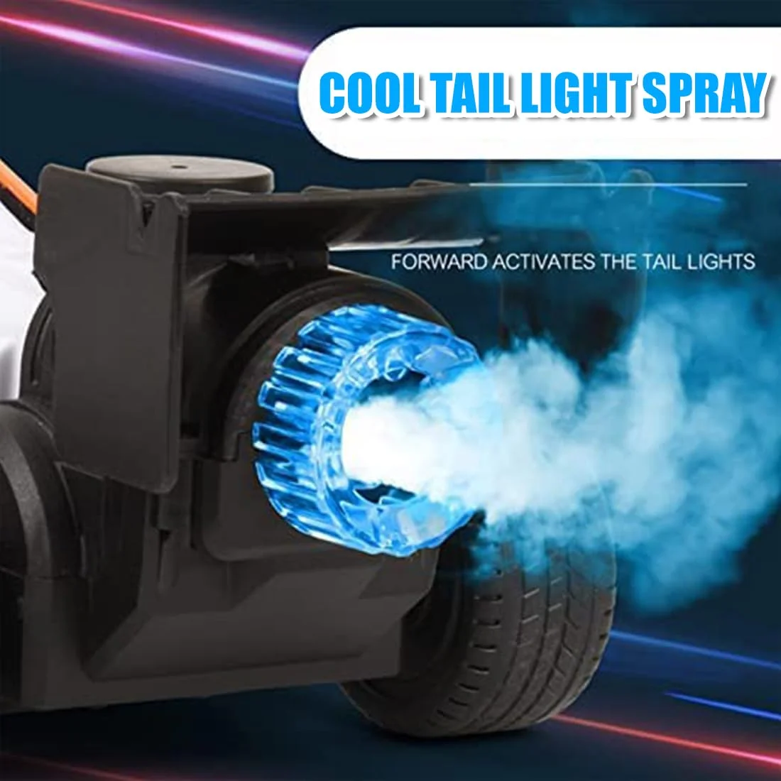 High-Speed F1 RC Car for Kids 5+ | Smoke & Lights! - Image 8