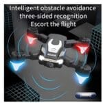 J2 Drone with HD Dual Camera | Foldable Quadcopter with Altitude Hold | One-Key Takeoff & Landing - Image 5