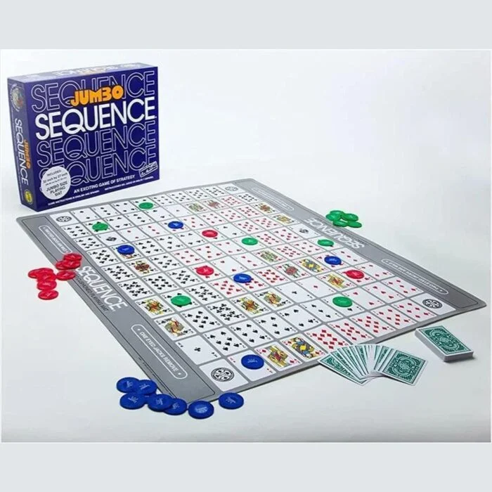 Jumbo Sequence Board Game: Giant Fun for the Whole Family