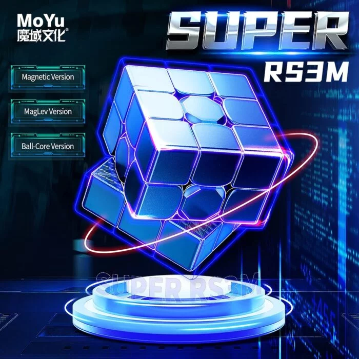 Moyu Super RS3M MagLev Speed Cube - Smooth, Stable & Stickerless! - Image 5