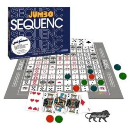 Jumbo Sequence Board Game | Supersized Fun for Families & Adults