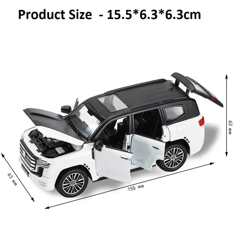 1:32 Scale Toyota Land Cruiser LC300 Diecast Model Car - Image 5