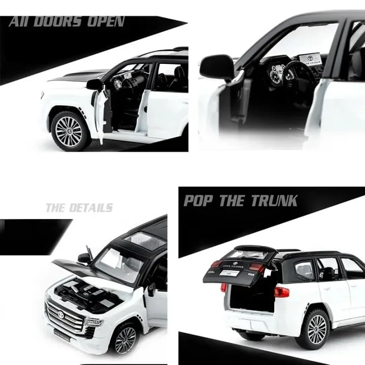 1:32 Scale Toyota Land Cruiser LC300 Diecast Model Car - Image 2