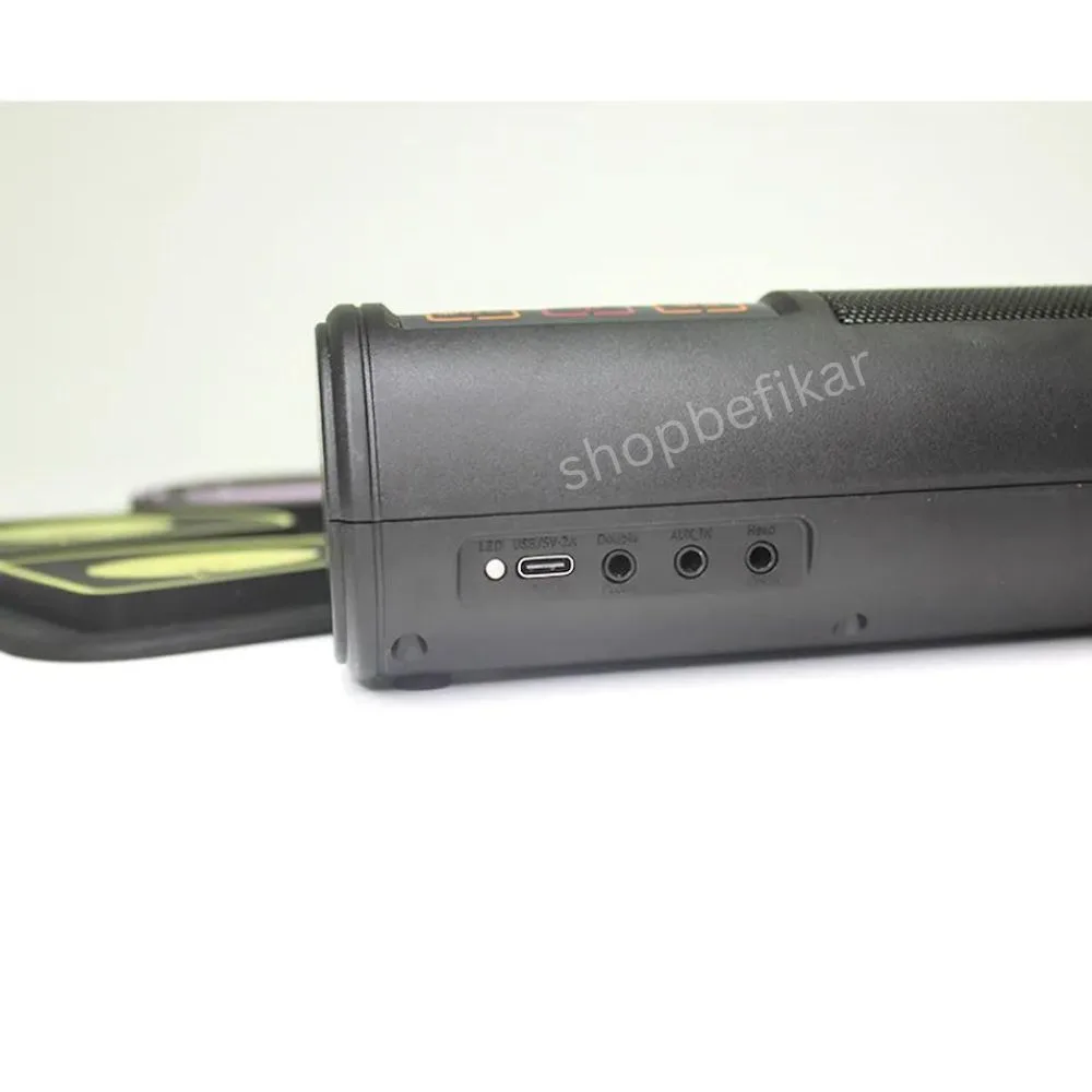 11-Piece Silicone Electronic Drum Pad | Bluetooth Drum Kit with Speakers | 1 Player | Age 6+ | Music Play - Image 8