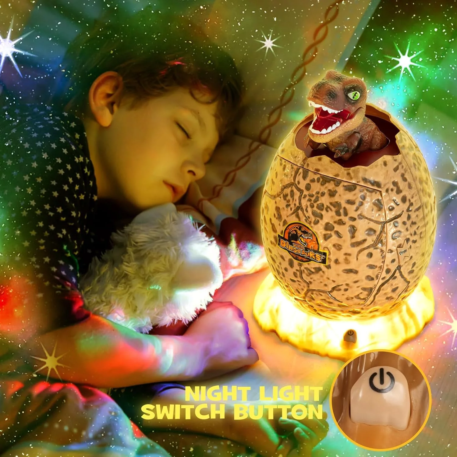 dinosaur atm piggy bank6 Dinosaur ATM Piggy Bank: Fingerprint, Nightlight & More! - Image 7