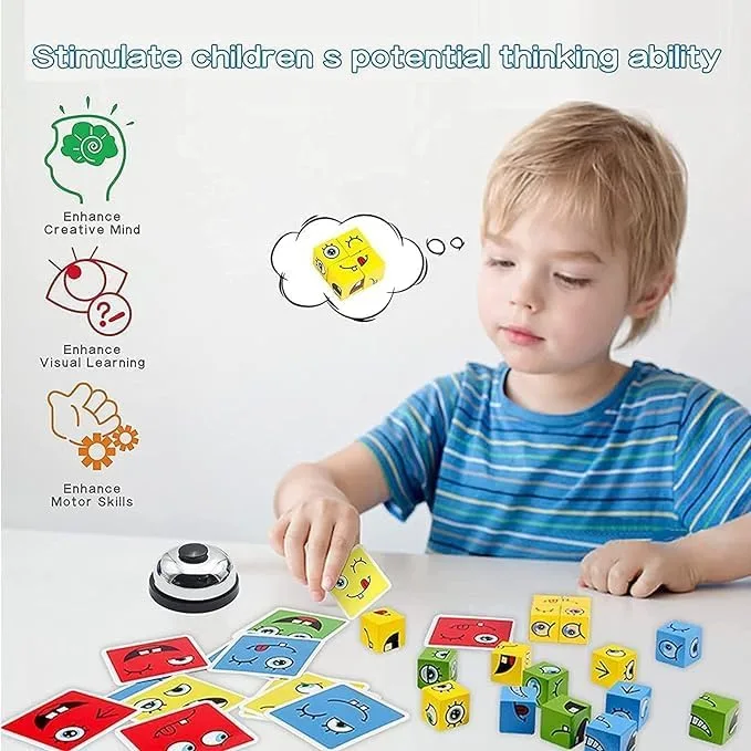 Fun Emoji Matching Puzzle Game with Bell & Challenges (Ages 3+) - Image 7