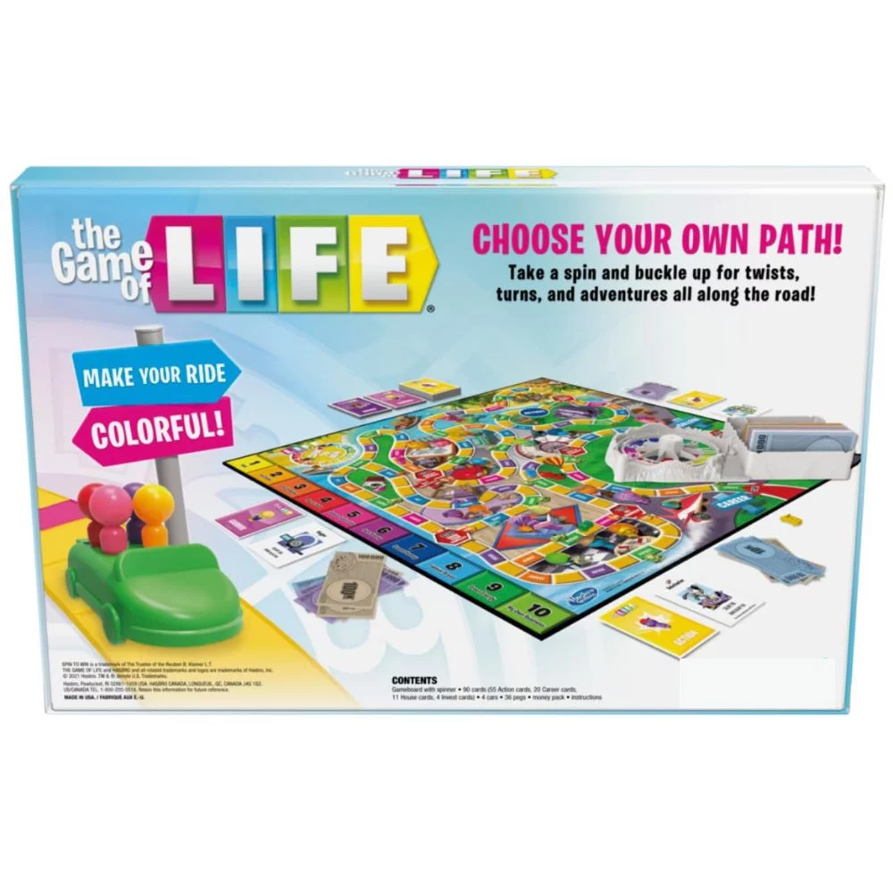 The Game of Life - Classic Board Game Fun for Families (Ages 8+, 2-8 Players) - Image 5