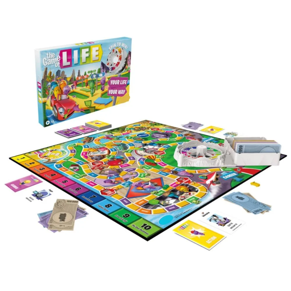 life board game (6) Shopbefikar The Game of Life: Classic Family Fun for Ages 8+ (2-8 Players)