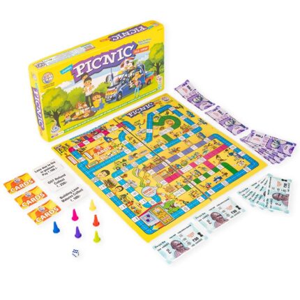 RATNA'S Picnic Board Game: Big Family Fun & Learning! (Shopbefikar)