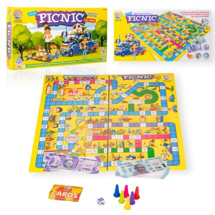 RATNA'S Picnic Board Game: Big Family Fun & Learning! (Shopbefikar)