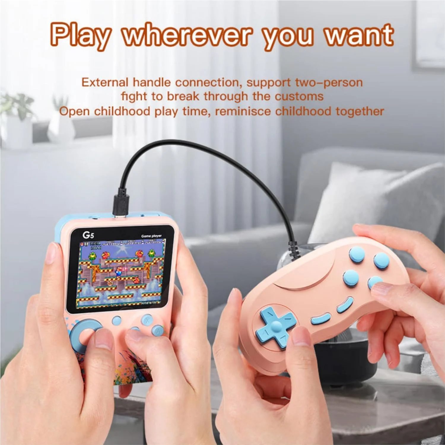 G5: 500+ Retro Games for Kids! 2 Player Fun, TV Play - Image 3