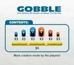 Gobble Tic Tac Stack: Stack & Win! Classic Tic Tac Toe with a Twist (Ages 6+) - Image 5